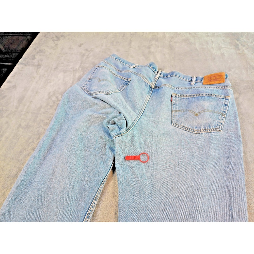 Levi's 550 Big Men's Jeans Size 48x29 Blue Denim 48 Waist 29 Inseam - Picture 5 of 16